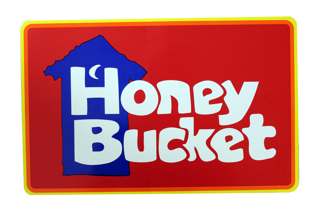 Honey Bucket Door Sticker - LARGE