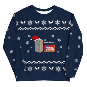 It Happens Holiday Sweater Blue