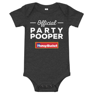 Party Pooper Baby short sleeve one piece