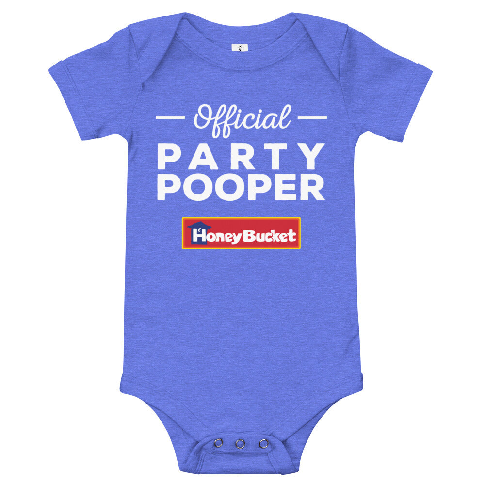 Party Pooper Baby short sleeve one piece