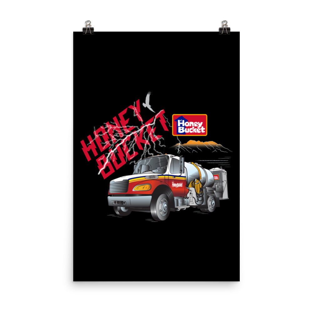 Pump Truck Poster