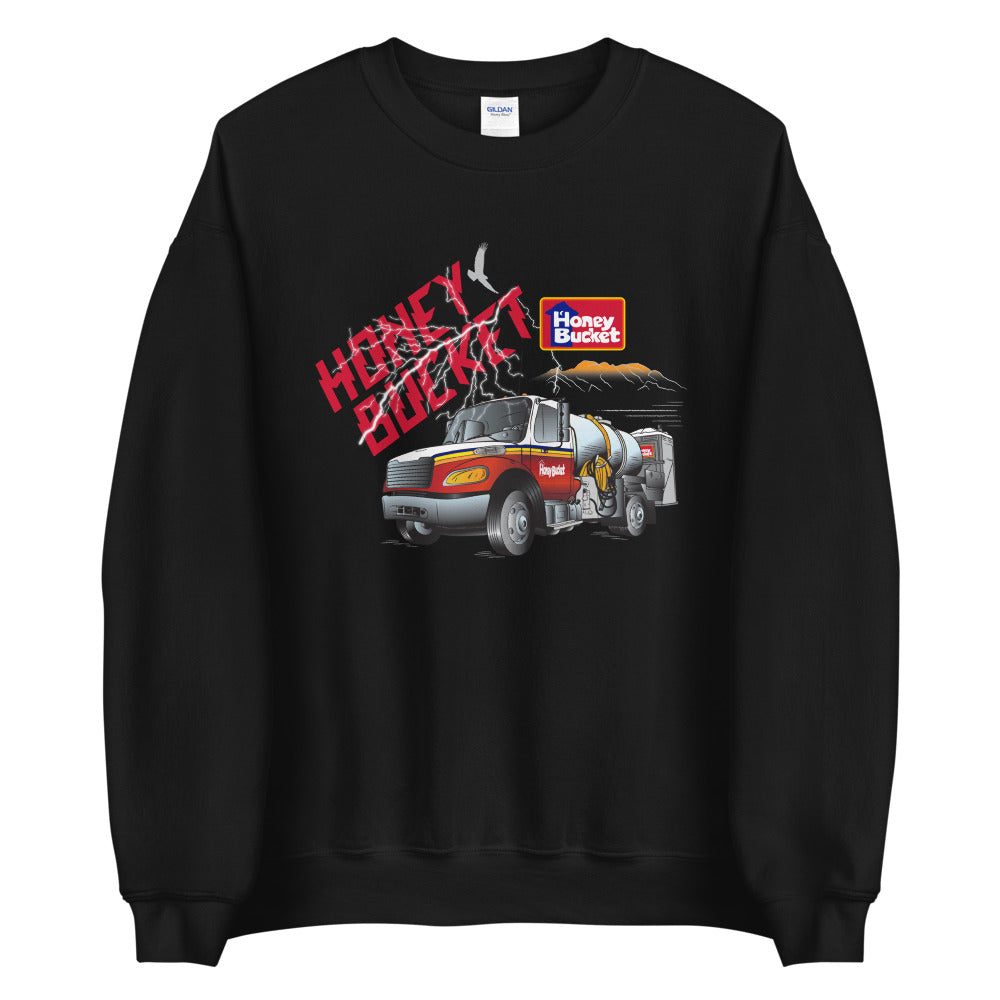 Pump Truck Crewneck Sweatshirt